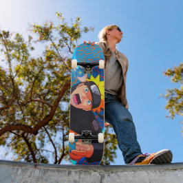 Ädel härstamning mini skateboard bräda 18,5 cm