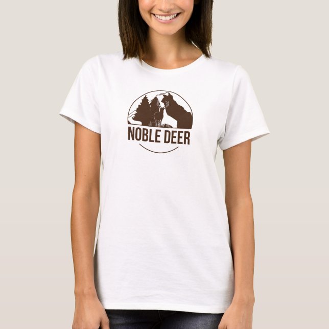 Ädel hjort  t shirt (Framsida)