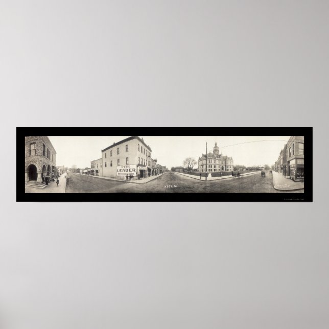 Adel, IA Photo 1907 Poster (Framsidan)