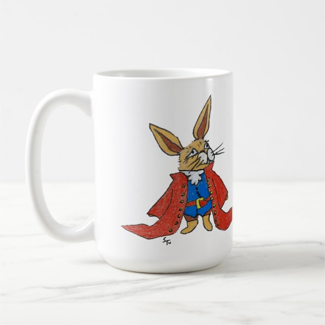 Ädel Kanin Mugg (Vänster)