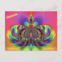 ADELAIDE ~ 3D Design Mönster ~ Multi Färg