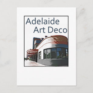 Adelaide Art Deco - Woodville Hotel Vykort