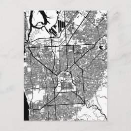 Adelaide Australia City Map Vykort