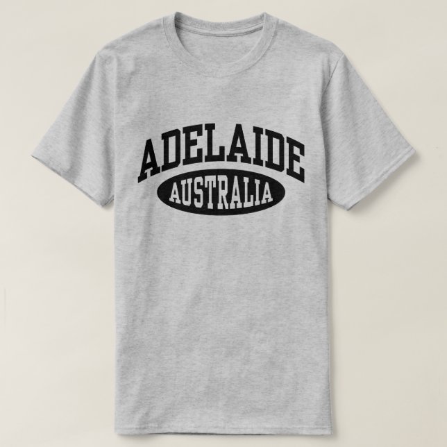 Adelaide Australien T-shirt (Design framsida)