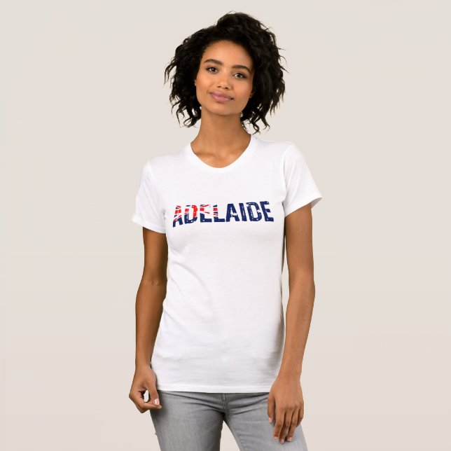 Adelaide Australien T Shirt (Hel framsida)