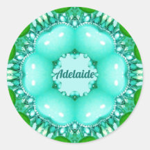 ADELAIDE ~ Bright Abstrakt Fractal Mönster ~