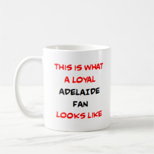 Adelaide-fan, lojal kaffemugg