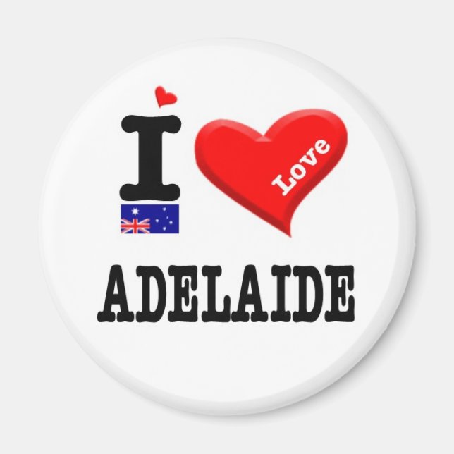 ADELAIDE - I Kärlek Magnet (Framsidan)