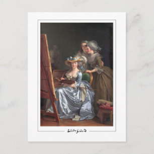 Adélaïde Labille-Guiard #2 - vykort för konst