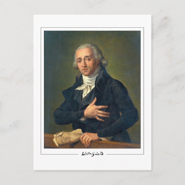 Adélaïde Labille-Guiard #5 - vykort för konst (Framsida)