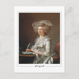 Adélaïde Labille-Guiard #8 - Finkonst Postkort Vykort