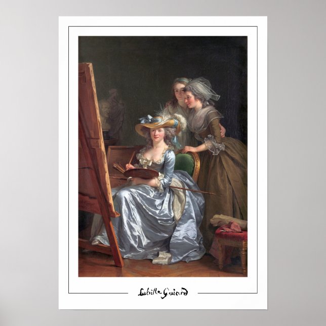 Adélaïde Labille-Guiard Zedign Art Poster #2 (Framsidan)