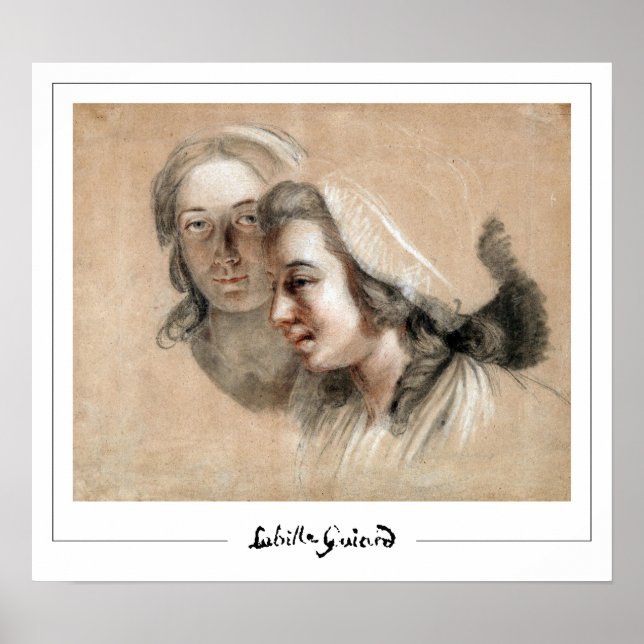 Adélaïde Labille-Guiard Zedign konstaffisch #32 Poster (Framsidan)