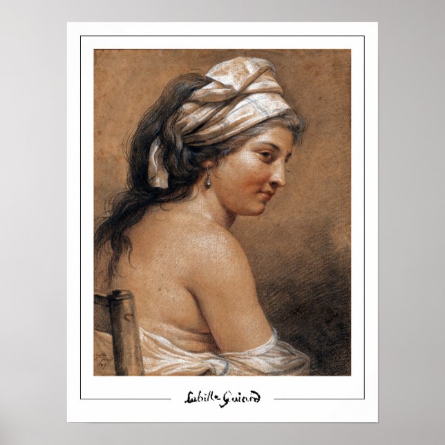Adélaïde Labille-Guiard Zedign konstaffisch #3 Poster (Framsidan)