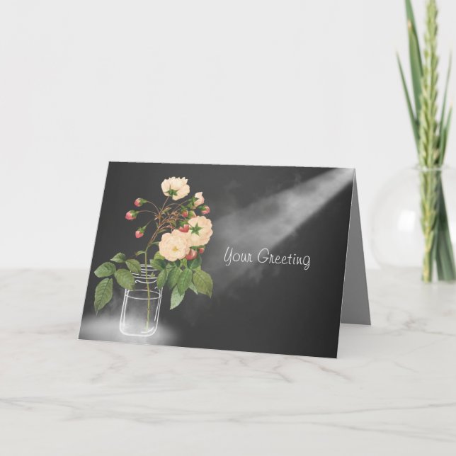 Adelaide steg på svart kort (Framsida)