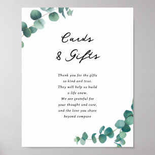 Adelaide Wedding Gifts and Cards Sign Poster