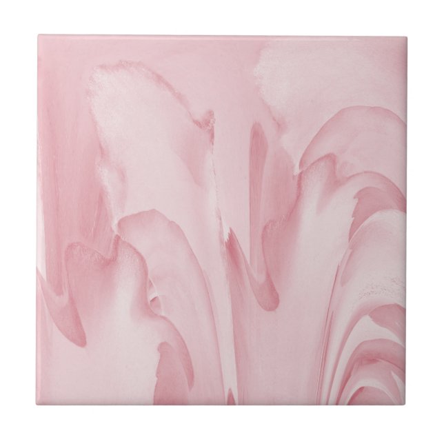 Ädelbar Rosa Kakelplatta (Framsidan)