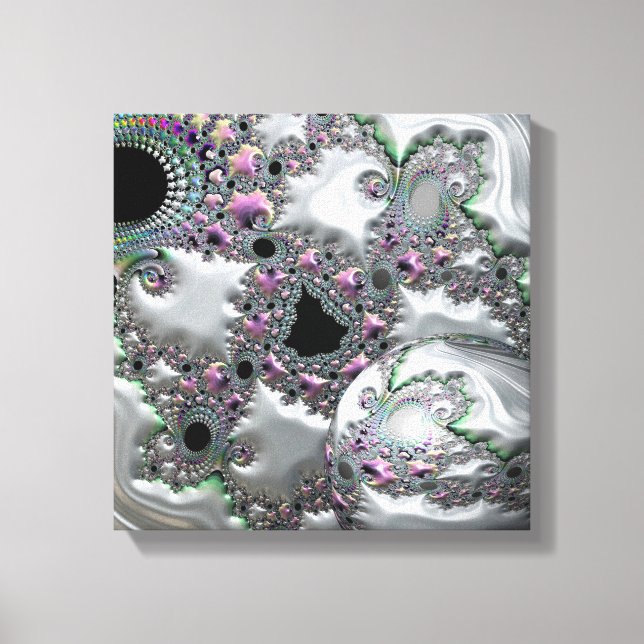 Ädelbara juveler med Sphere-Kanvastryck Canvastryck (Framsida)