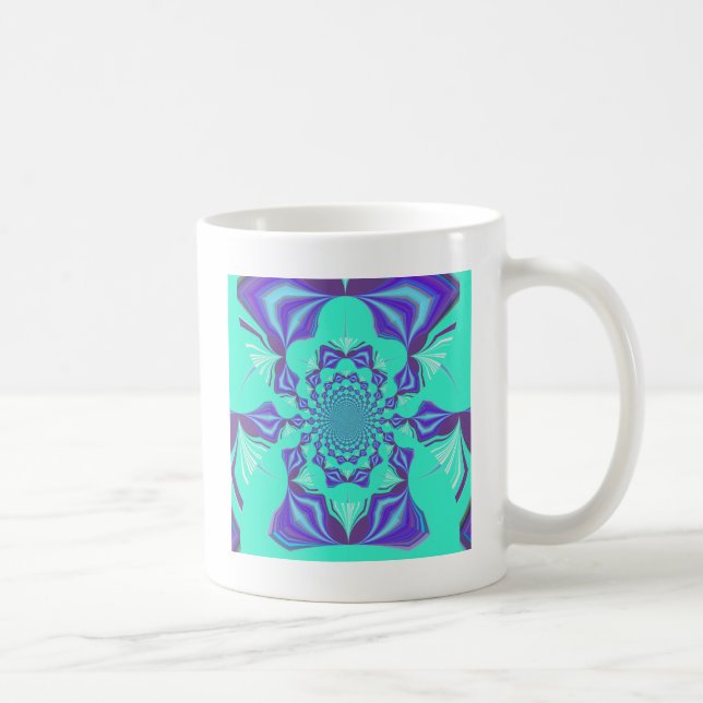 Ädelblå Kaffemugg (Höger)