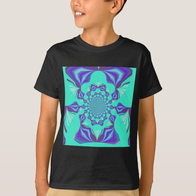 Ädelblå T-shirt (Framsida)