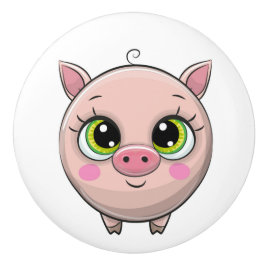 Ädeldjur - tema Keramisk knopp