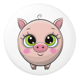 Ädeldjur - tema Keramisk knopp