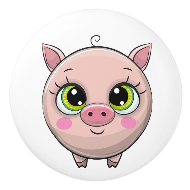 Ädeldjur - tema Keramisk knopp (Framsidan)