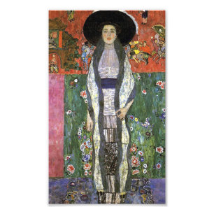 Adele Bloch av Gustav Klimt art nouveau art Fototryck