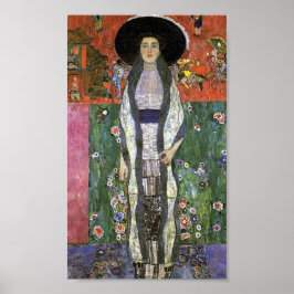 Adele Bloch av Gustav Klimt art nouveau art Poster