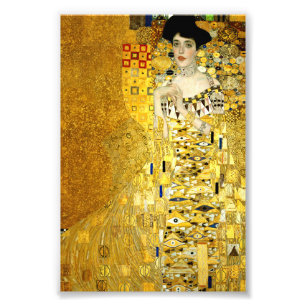 Adele Bloch-Bauer I av Gustav Klimt Photo Prints Fototryck