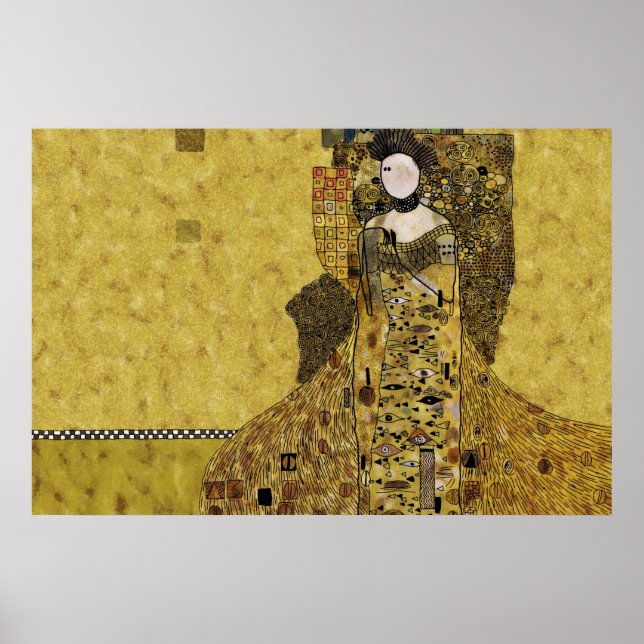 Adele Bloch-Bauer I Poster (Framsidan)