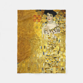 Adele Bloch-Bauer mig av Gustav Klimt Fleecefilt