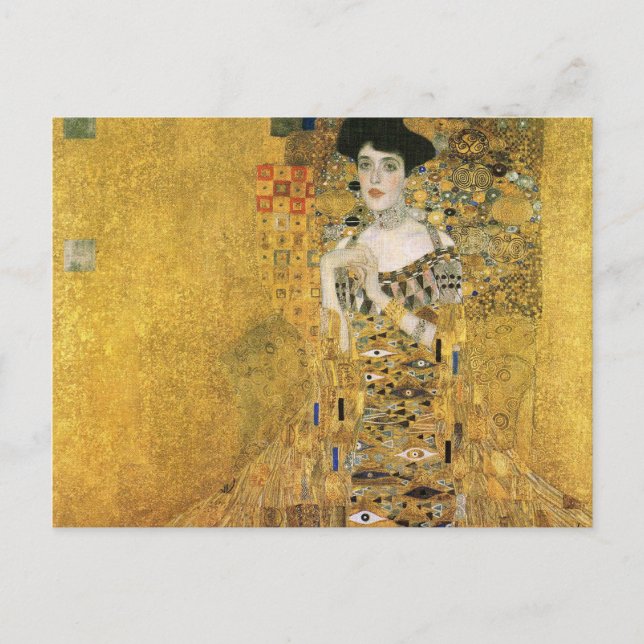 Adele Bloch-Bauers Porträtt Vykort (Framsida)