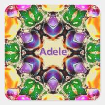 ADELE ~ Bright Abstrakt Mönster ~ Personlig