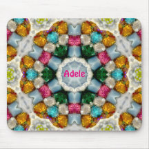 ADELE ~ Colorful Gems Mönster ~ Personlig
