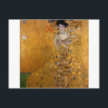Adele damen i guld - Gustav Klimt Vykort<br><div class="desc">Porträtt av Adele Bloch-Bauer mig - damen i guld - kvinnan i guld - Gustav Klimt.</div>