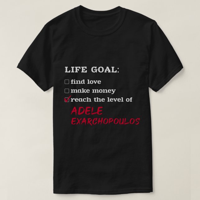 Adele Exarchopoulos - Life-målet T Shirt (Design framsida)