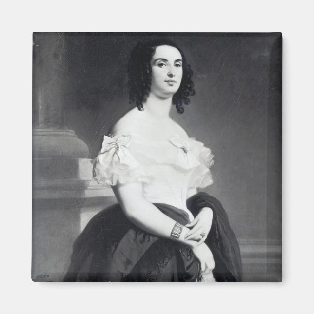 Adele Foucher 1839 Magnet (Framsidan)