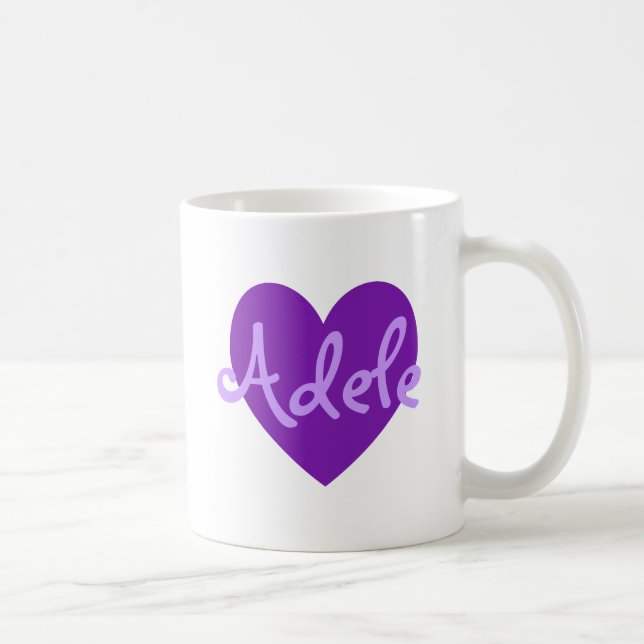 Adele i Lila Kaffemugg (Höger)