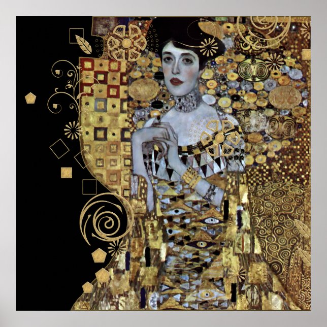 Adele Klimt Poster (Framsidan)