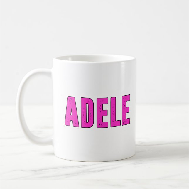 Adele namn, för Adele Kaffemugg (Vänster)