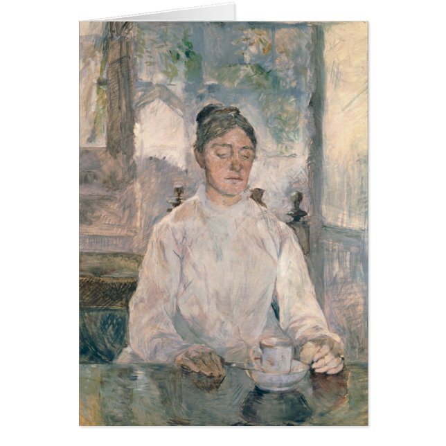 Adele Tapie de Celeyran Hälsningskort (Framsidan)