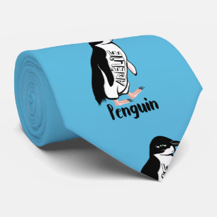 Adelie penguins Black and white bird Slips