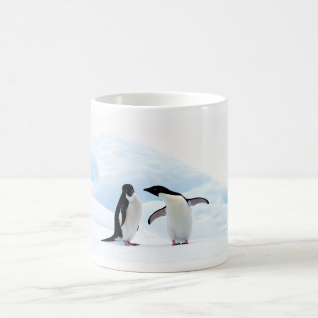 Adelie Penguins Kaffemugg (Center)