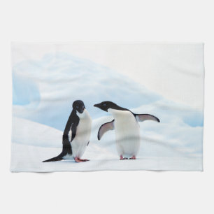 Adelie Penguins Kökshandduk