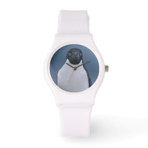 Adelie pingvin på is armbandsur