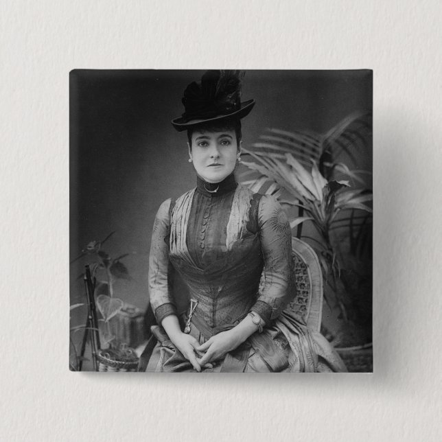 Adelina Patti, 1880 Knapp (Framsida)