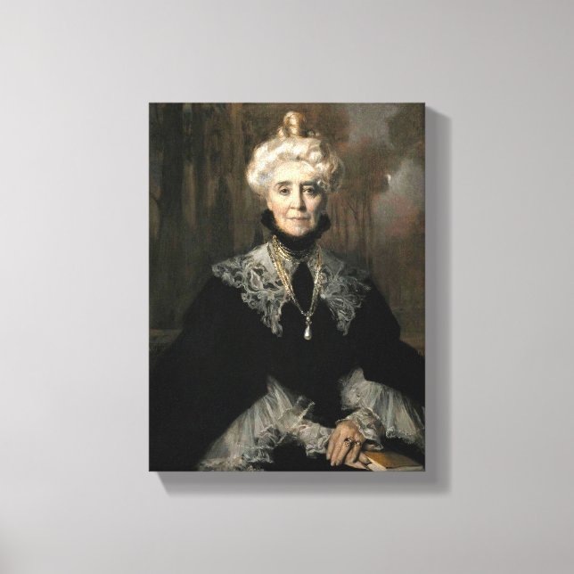 Adeline M. Noble Canvastryck (Framsida)