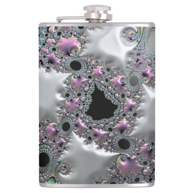 Ädeljud Vinyl Wrapped Flask Fickplunta (Framsidan)