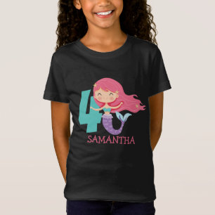 Adella - Ariels, äldre syster 4e födelsedagen T-Sh T Shirt